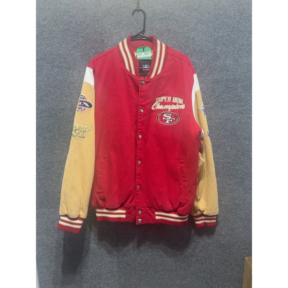 New G-III San Francisco 49ers Large 5X Super Bowl Champions Jacket